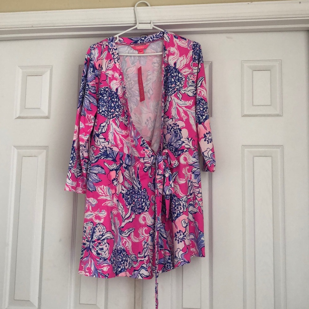 Lilly Pulitzer Karlie wrap romper